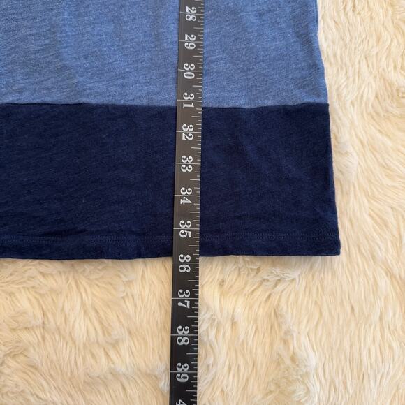 Boden Blue Colorblock Short Sleeve Shirt Dress 2R - Picture 7 of 10